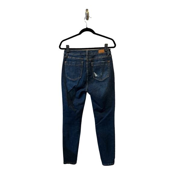 Judy Blue Patch Pocket Button Fly Skinny Jeans size 7/28 - Picture 2 of 14